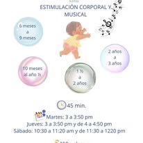 Estimulación corporal y musical