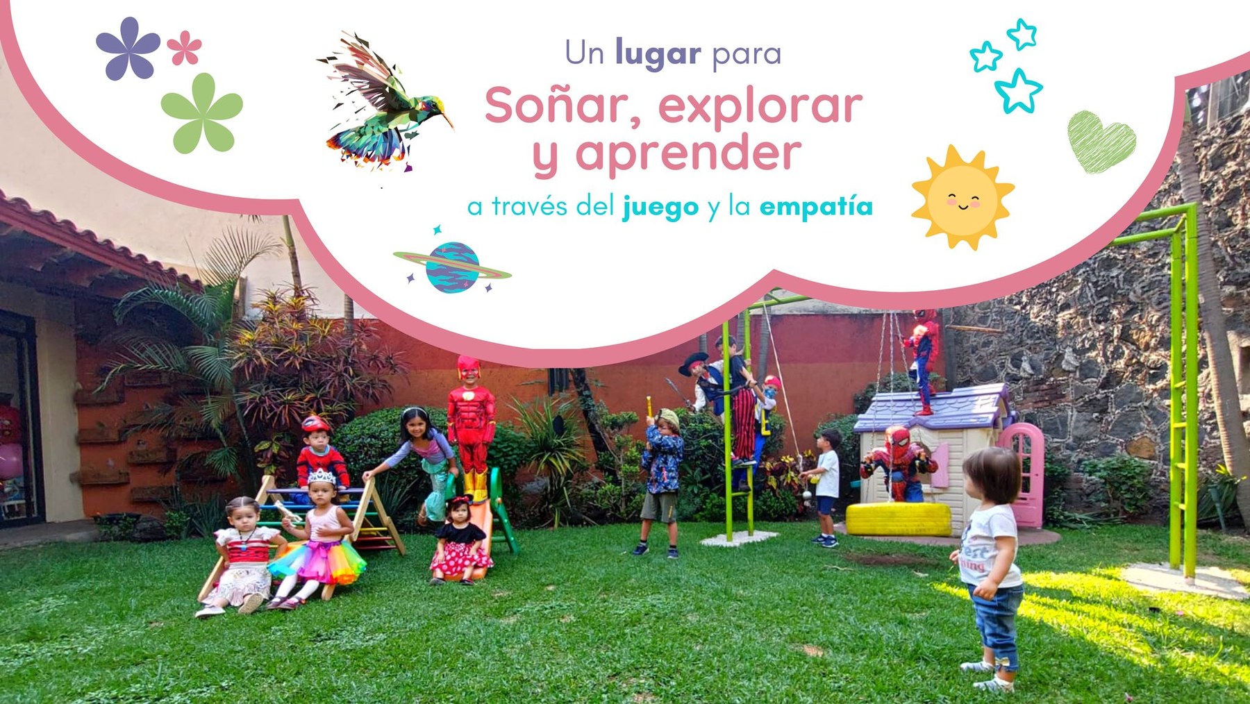 Patio y juegos de Kimú
